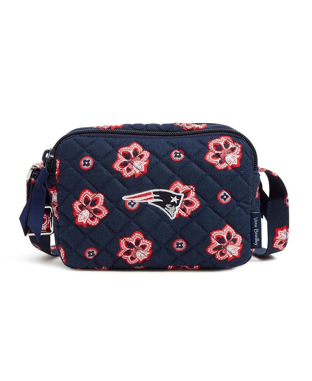Женская сумка через плечо Vera Bradley New England Patriots Small Stadium Crossbody Bag
