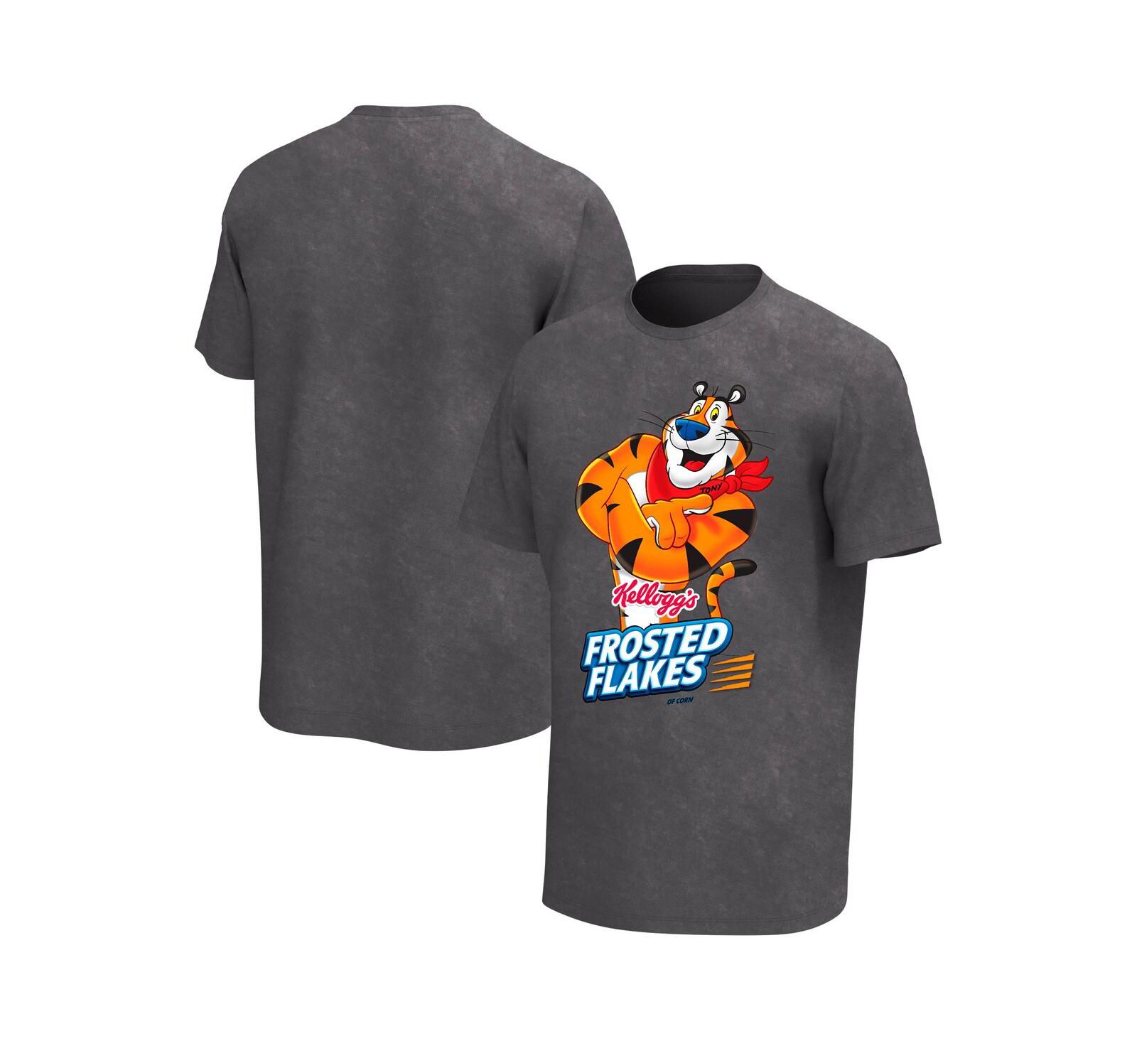 Men's Black Frosted Flakes Tony the Tiger Washed T-shirt