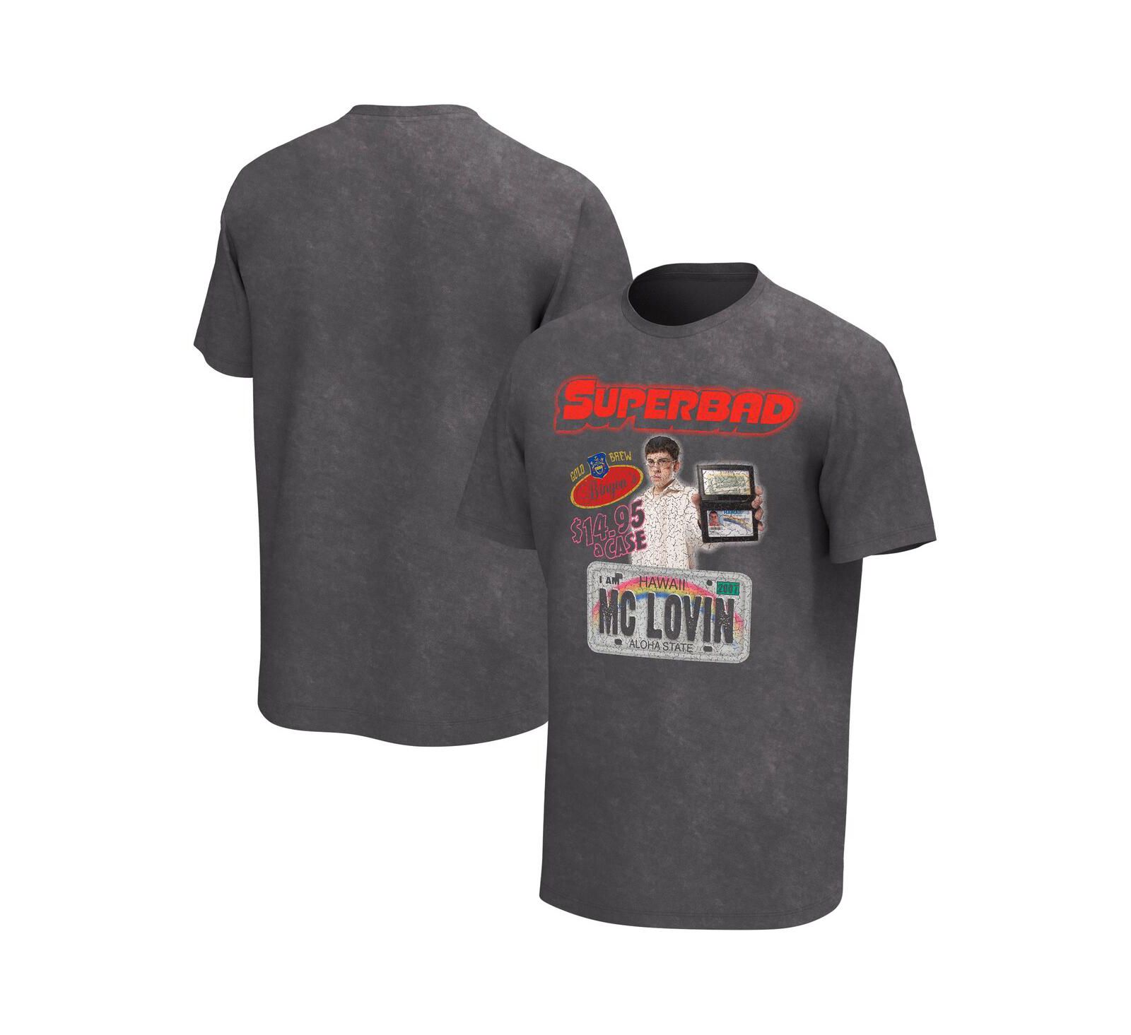 Men's Black Superbad Graphic T-shirt