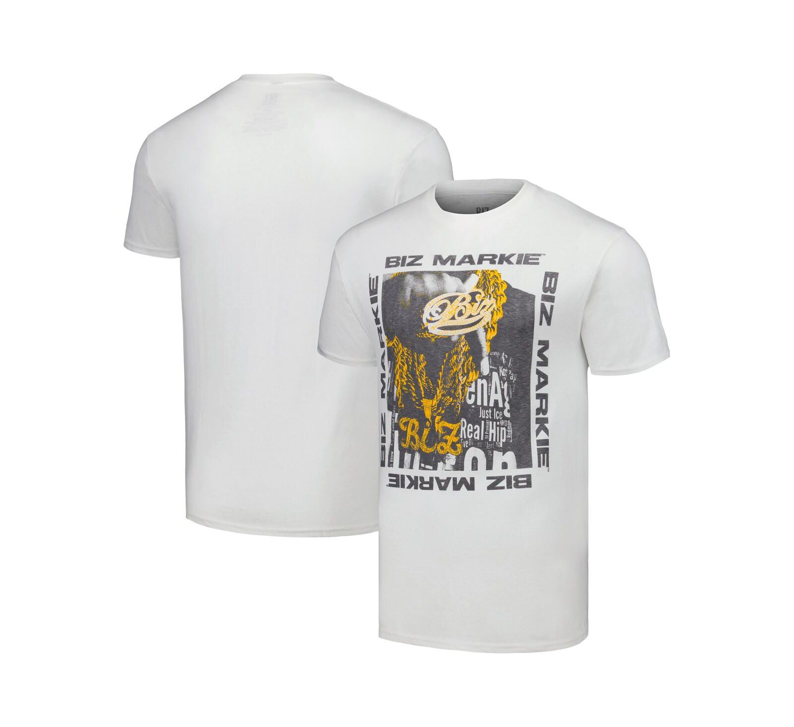 Мужская футболка Philcos White 50th Anniversary of Hip Hop Biz Markie Graphic