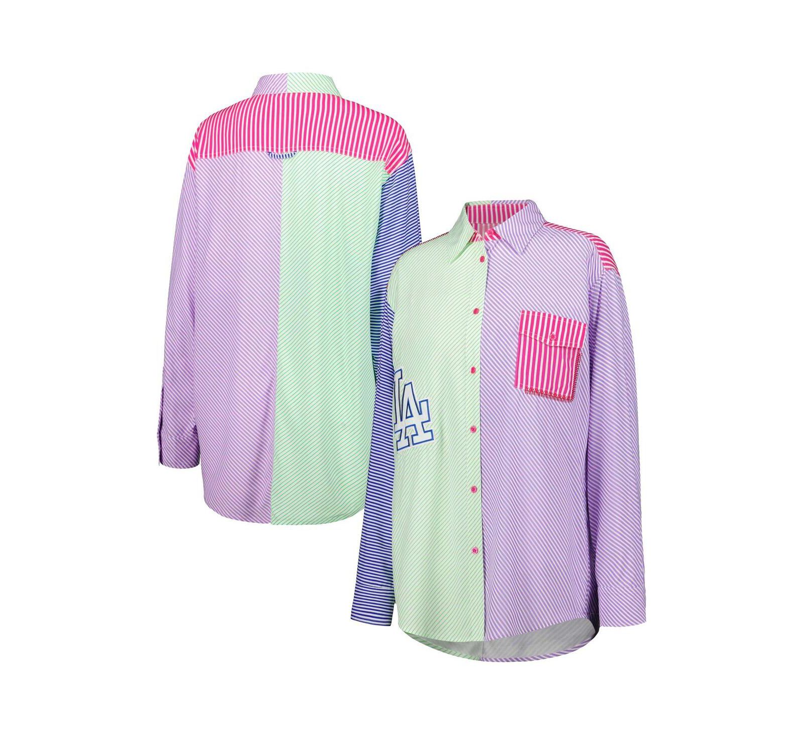 Женская рубашка Terez Los Angeles Dodgers Button-Up