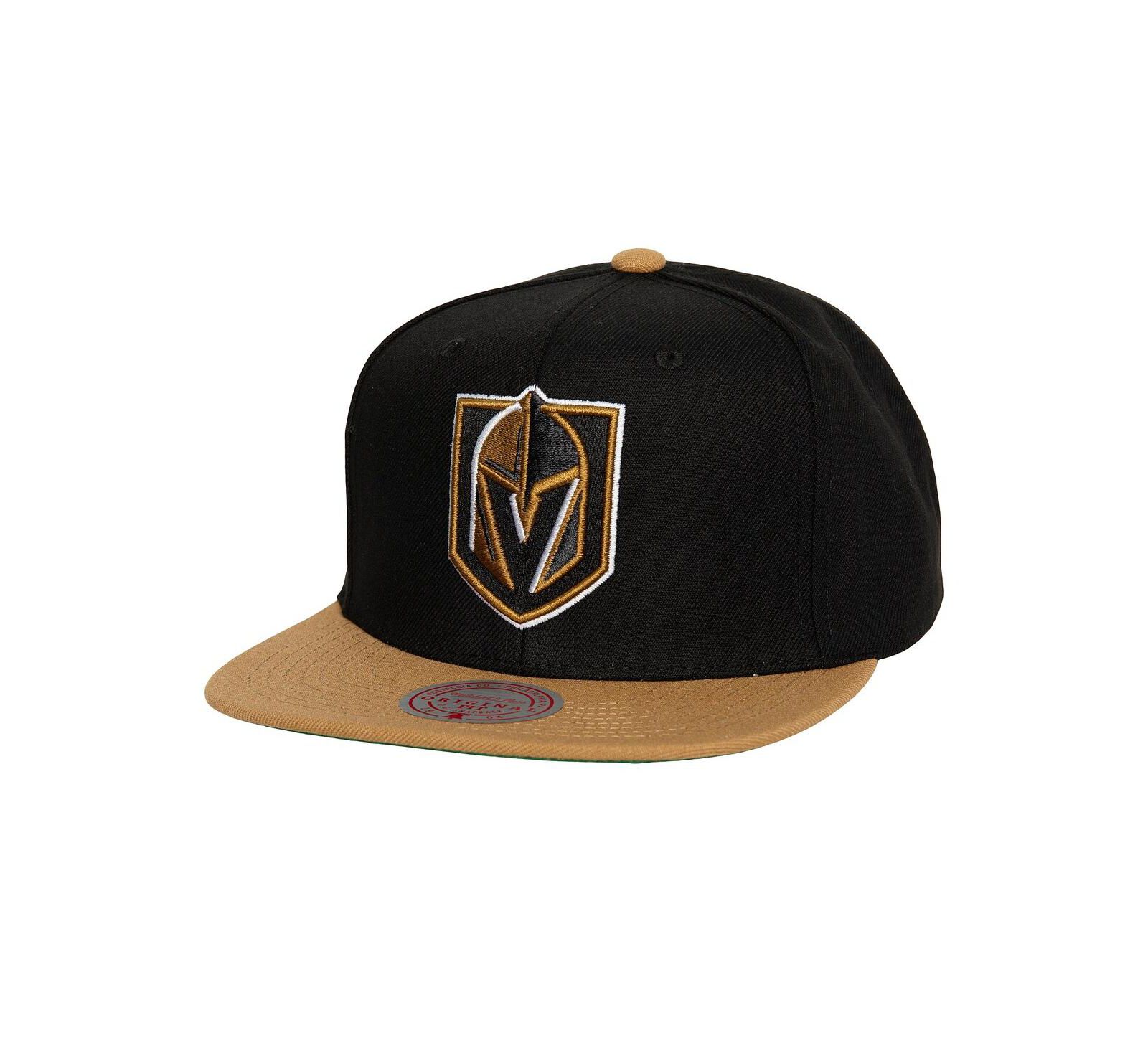 Мужская кепка Mitchell & Ness Vegas Golden Knights Core Team Ground 2.0 Snapback, черная