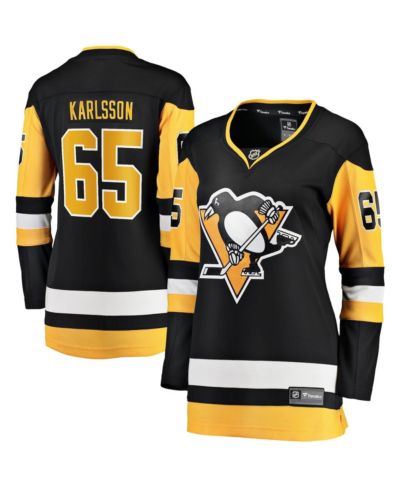 Женская джерси Fanatics Erik Karlsson Black Pittsburgh Penguins Home Breakaway
