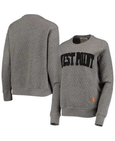 свитшот Pressbox Army Black Knights Moose стеганый, Женский, серый меланж