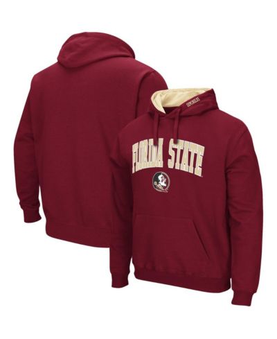 Colosseum Men's  Florida State Seminoles Arch & Logo 3.0 Pullover Hoodie