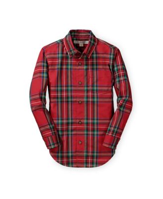 Hope & Henry Hope and Henry Boys' 4-20 Stretch Cotton Poplin Long-Sleeve Button-Down Shirt