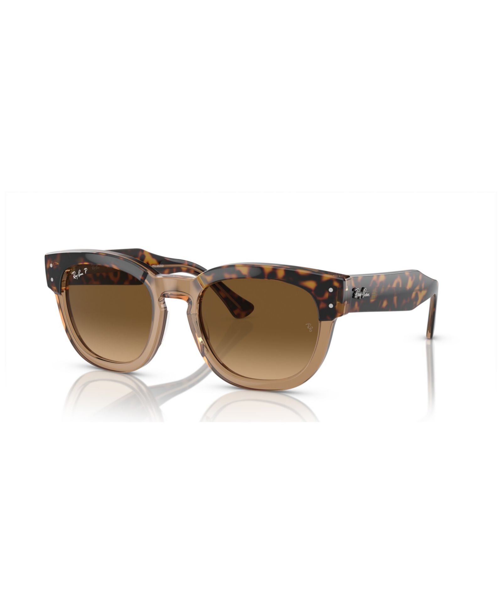 Ray-Ban Mega Hawkeye Polarized Sunglasses, Gradient RB0298S, Exclusively Ours