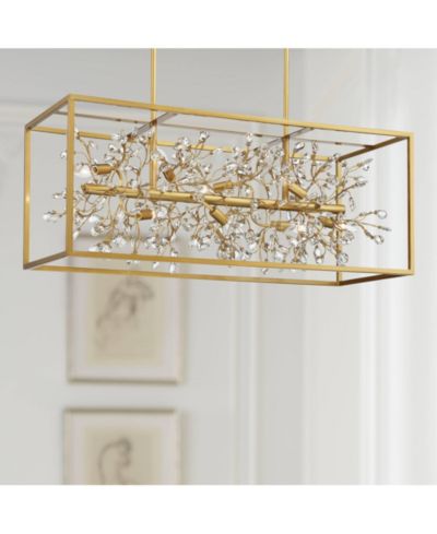 Люстра Possini Euro Design Carrine 38.5" с кристаллами
