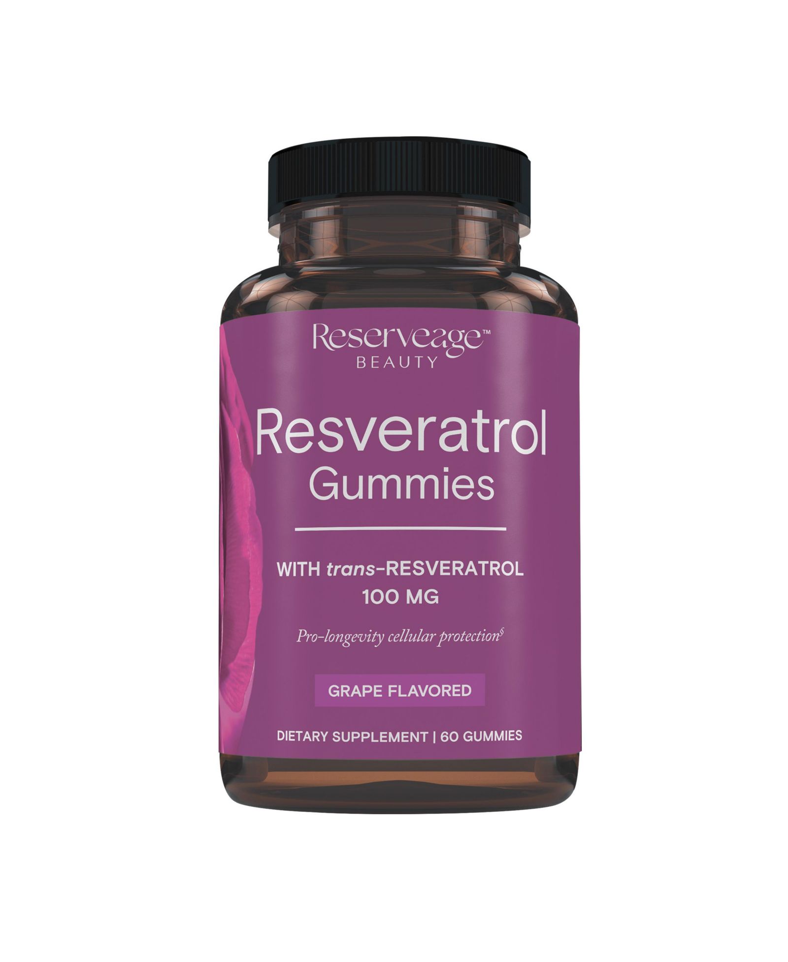 Reserveage NUTRITION Resveratrol Gummies, 60 CT