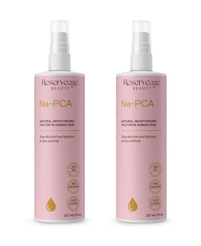 Reserveage Na-PCA Спрей-лосьон для тела с маслом эвкалипта 8 Fl Oz (2 шт.)