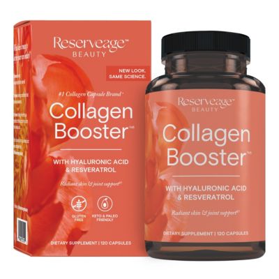Добавка Reserveage Collagen Booster для кожи и суставов, 120 капсул