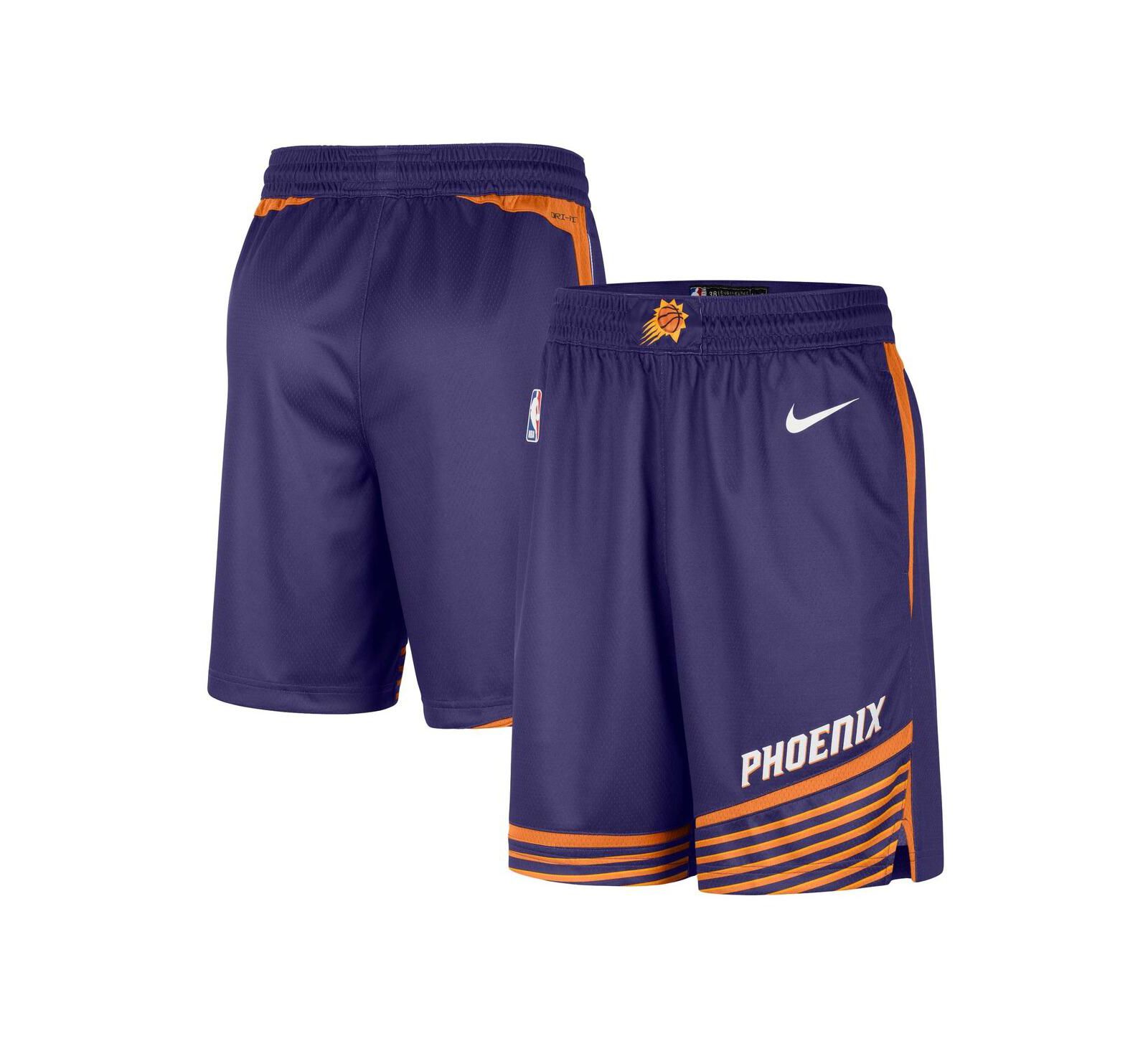 Мужские шорты Nike Phoenix Suns Swingman Icon Edition, фиолетовые
