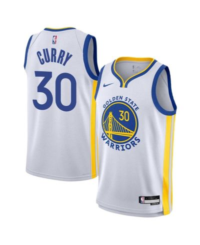 Детская джерси Nike Stephen Curry White Golden State Warriors Performance Swingman - Association Edition