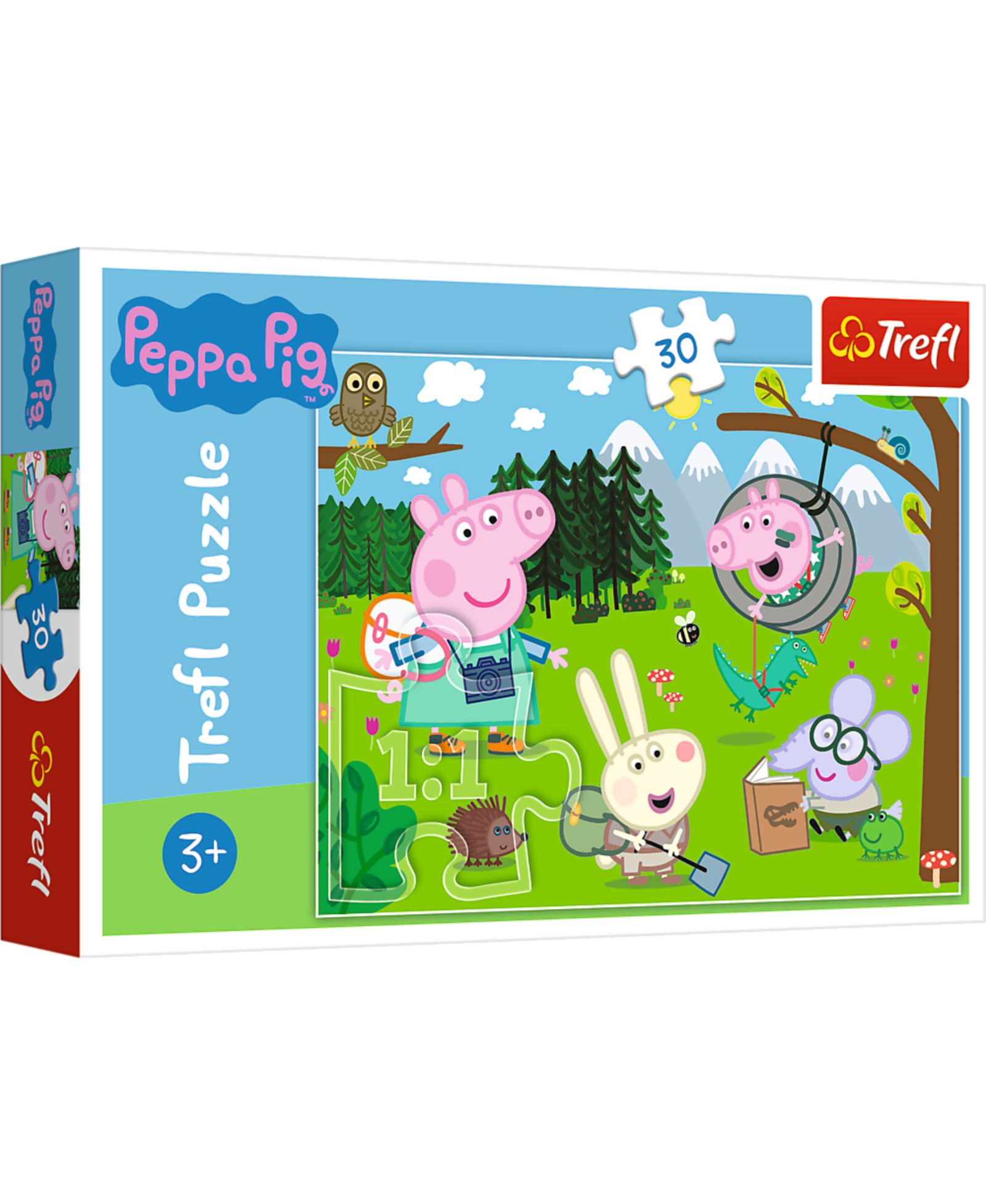 Пазл Trefl Peppa Pig's Forest Expedition, 30 деталей