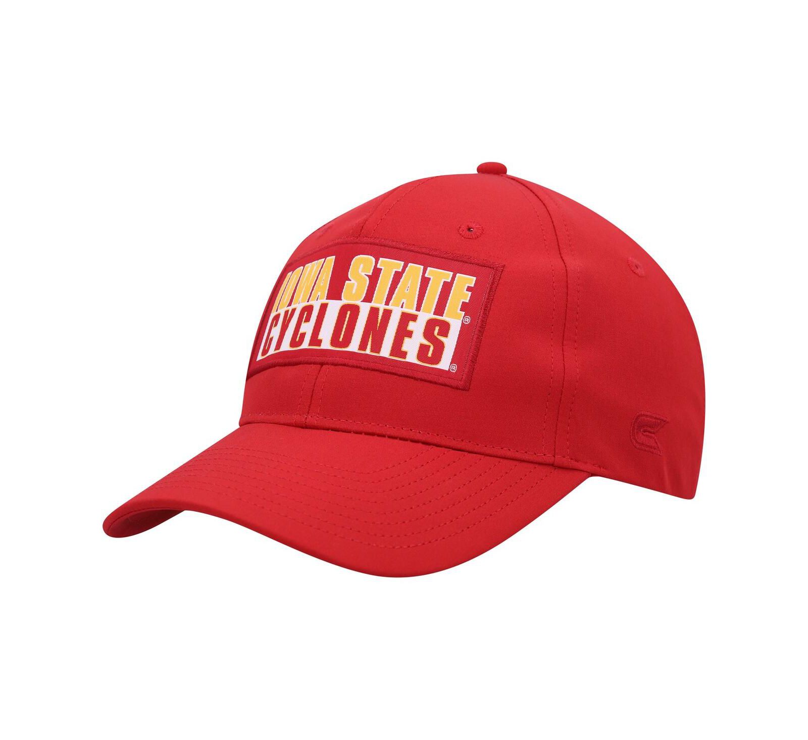 Men's Colosseum Cardinal Iowa State Cyclones Positraction Snapback Hat