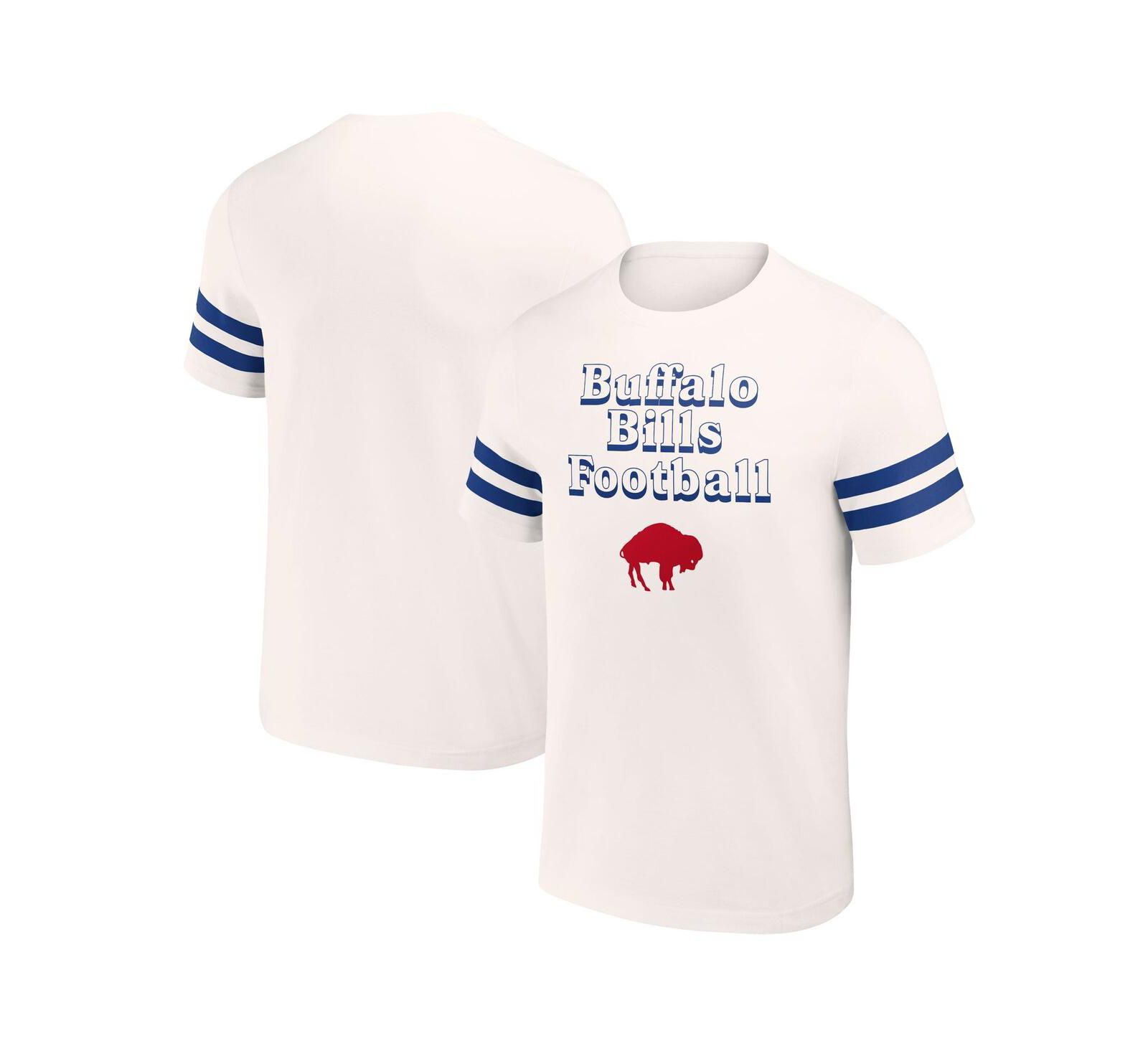 Men's NFL x Darius Rucker Collection by Fanatics Cream Buffalo Bills Vintage-Like T-shirt