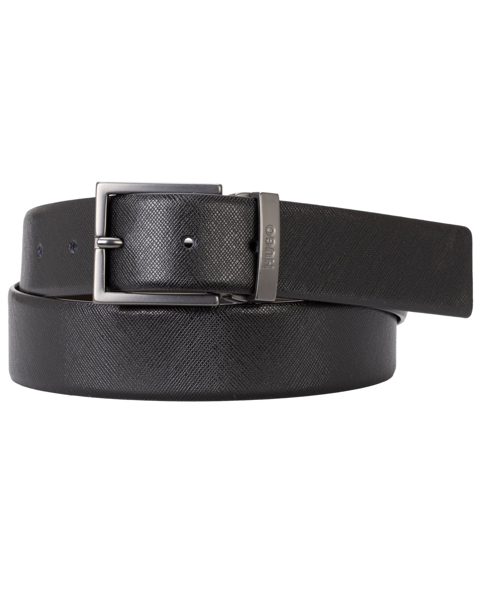 Мужской кожаный ремень Hugo Boss Luxe Reversible