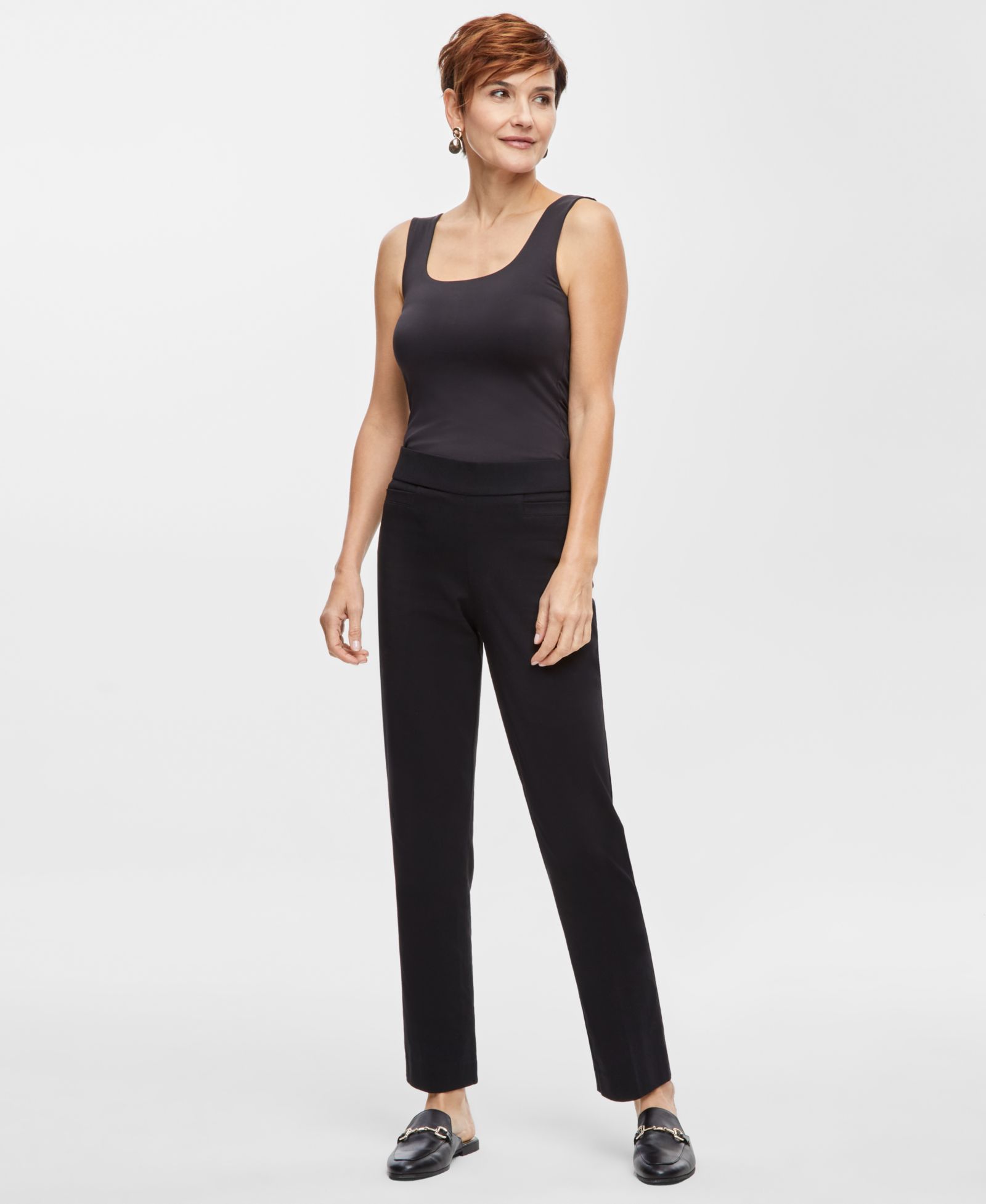 Женские брюки JM Collection Tummy Control Pull-On Slim-Leg