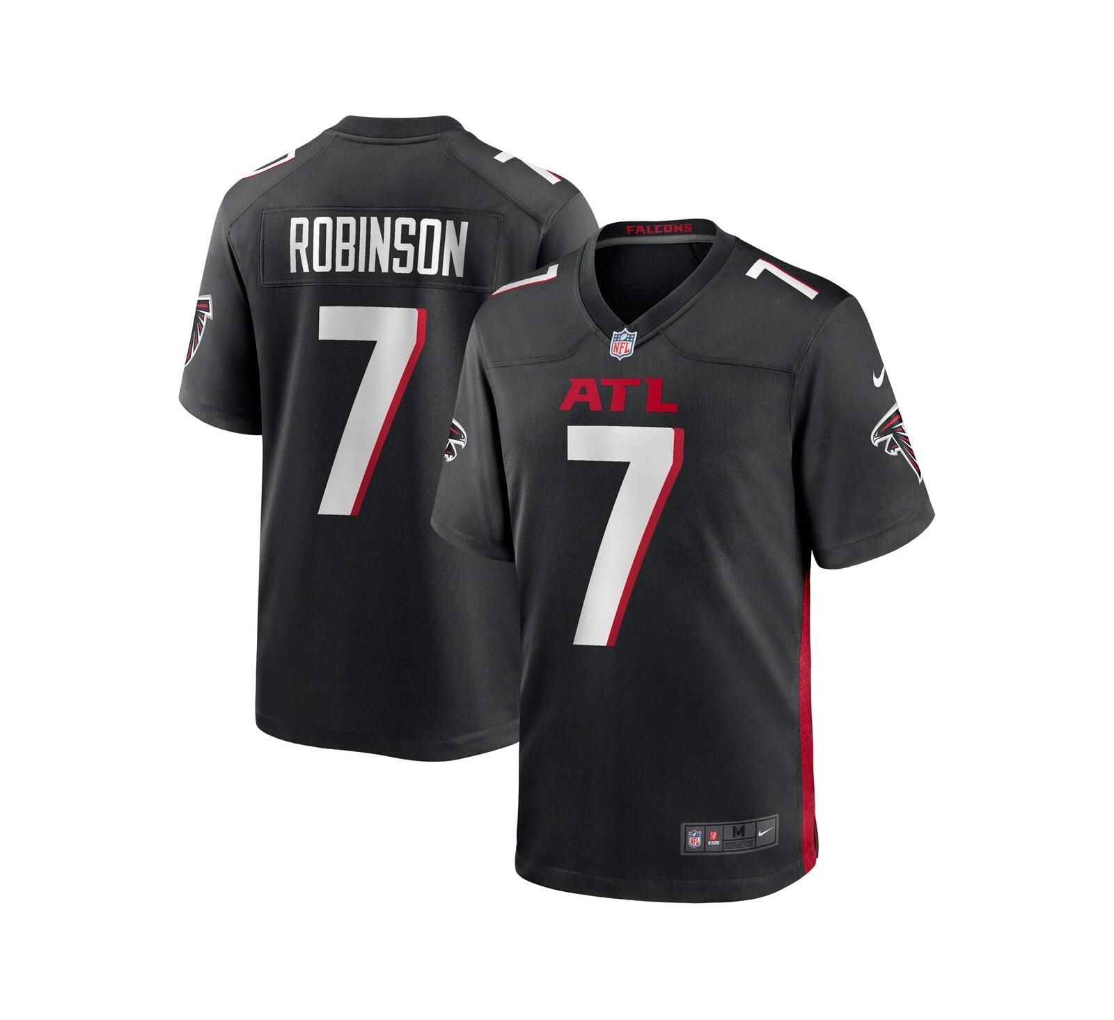 Nike Детская игровая джерси Bijan Robinson Atlanta Falcons для мальчиков