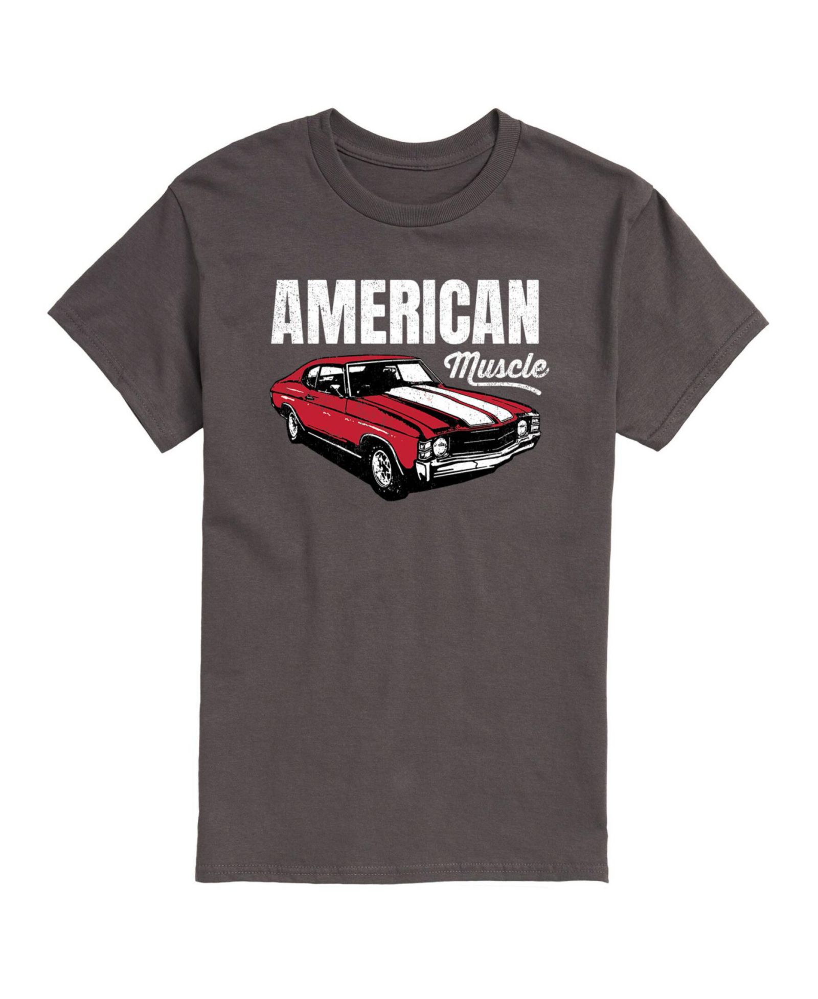 AIRWAVES Men's American Muscle Car Short Sleeve T-shirt