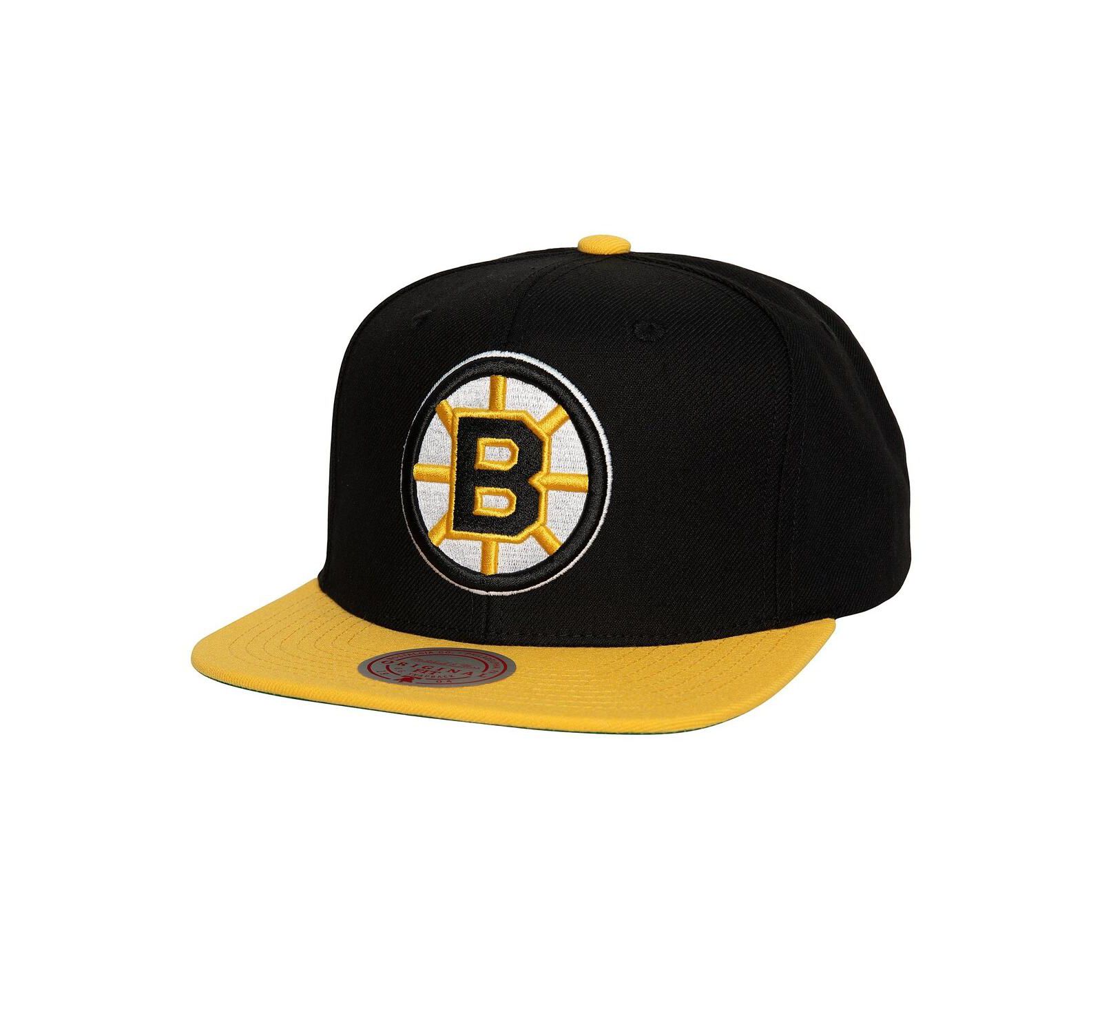 Мужская кепка Mitchell & Ness Boston Bruins Core Team Ground 2.0 Snapback, Black
