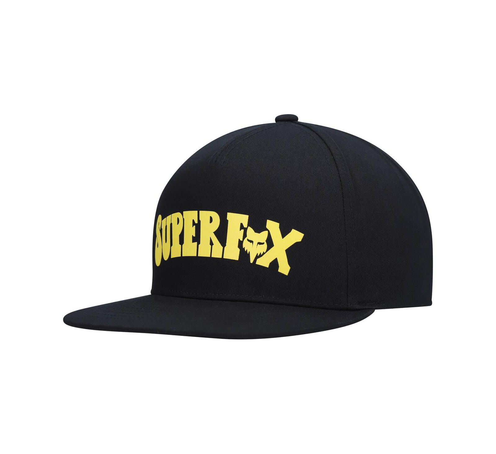 Fox Мужская кепка snapback Black Fox Super Trik