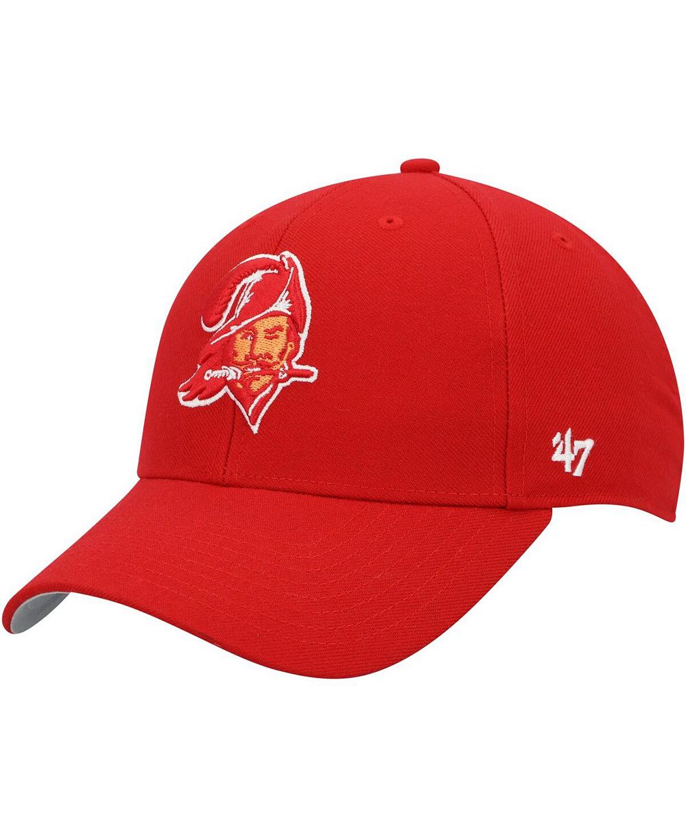 Мужская кепка '47 Brand Red Tampa Bay Buccaneers MVP Adjustable