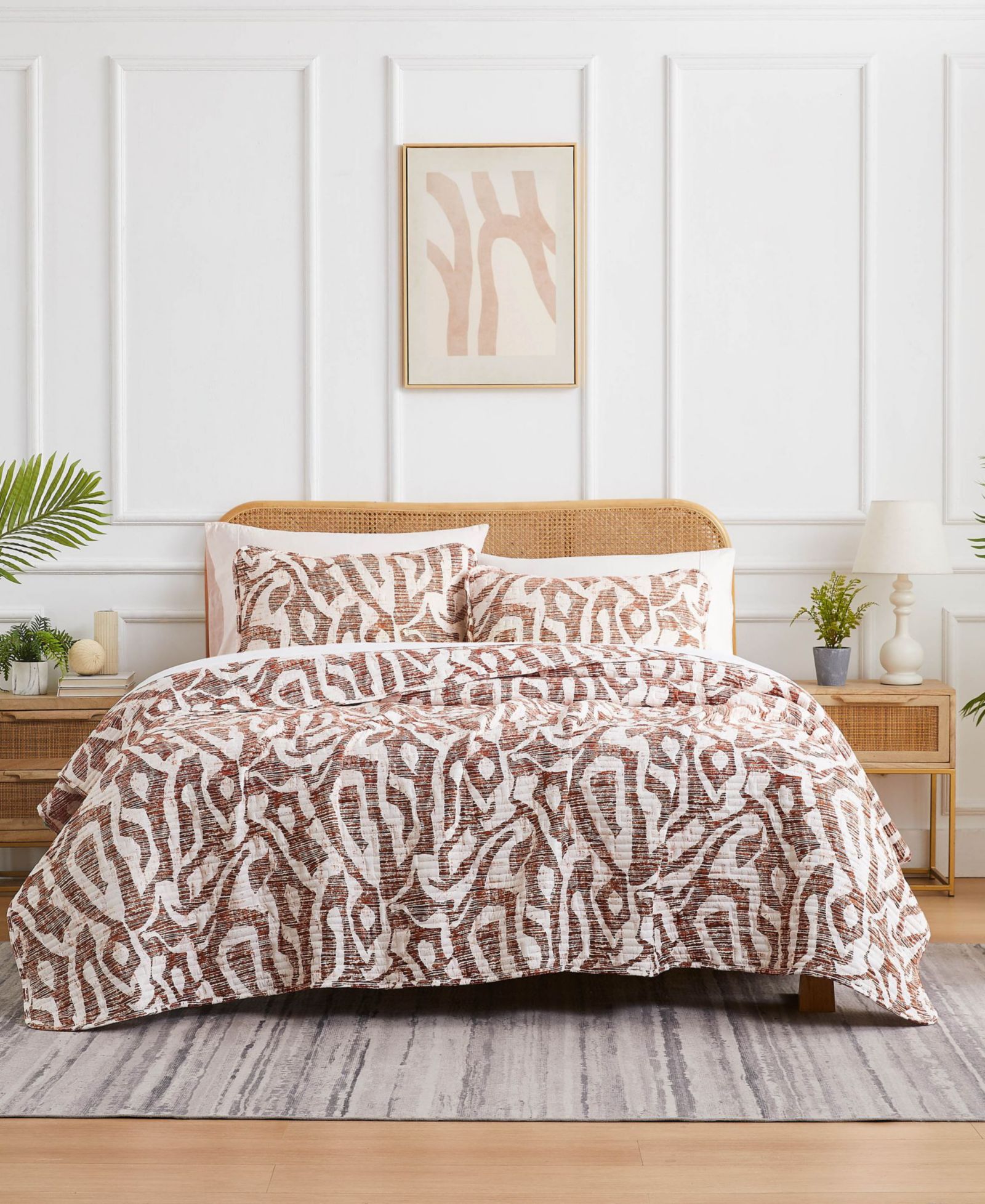 Southshore Fine Linens Khari Oversized 2 Piece Quilt Set, Twin/Twin XL