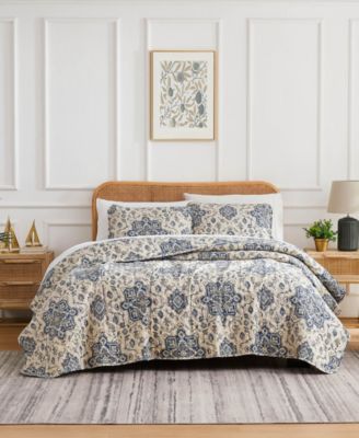 Southshore Fine Linens набор из 3 стеганых покрывал Persia Oversized, Full/Queen