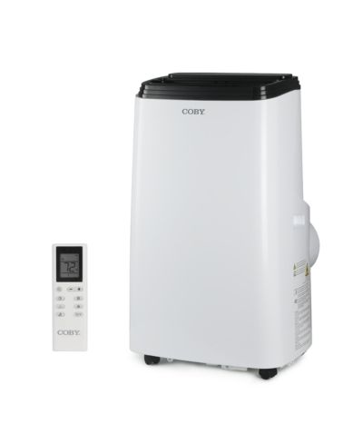 COBY 8150 BTU SACC CEC Portable Air Conditioner with Heat 12000 BTU ASHRAE 128  Air Conditioner