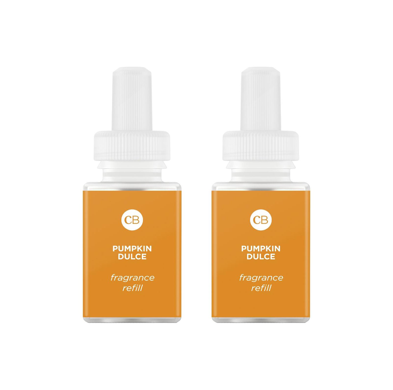 Pura & Capri Blue Pumpkin Dulce - Smart Home Air Diffuser Fragrance Refill - Aromatherapy Room Freshener (2 Pack)