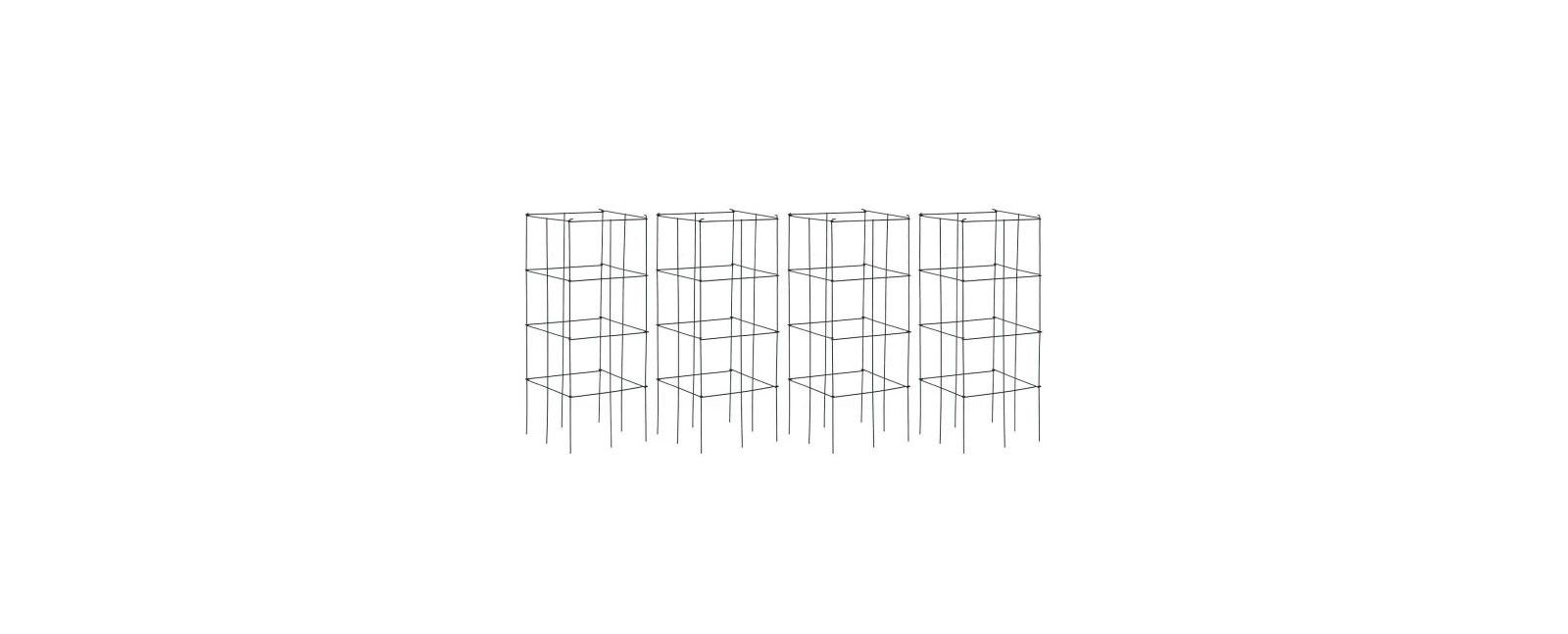 4 Pack Garden Trellis for Climbing Plants for Flower Vegetable