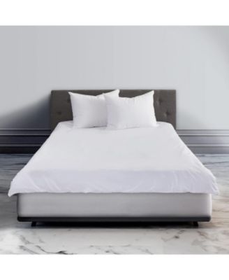 Guardmax Waterproof White Zippered Duvet Cover - Twin