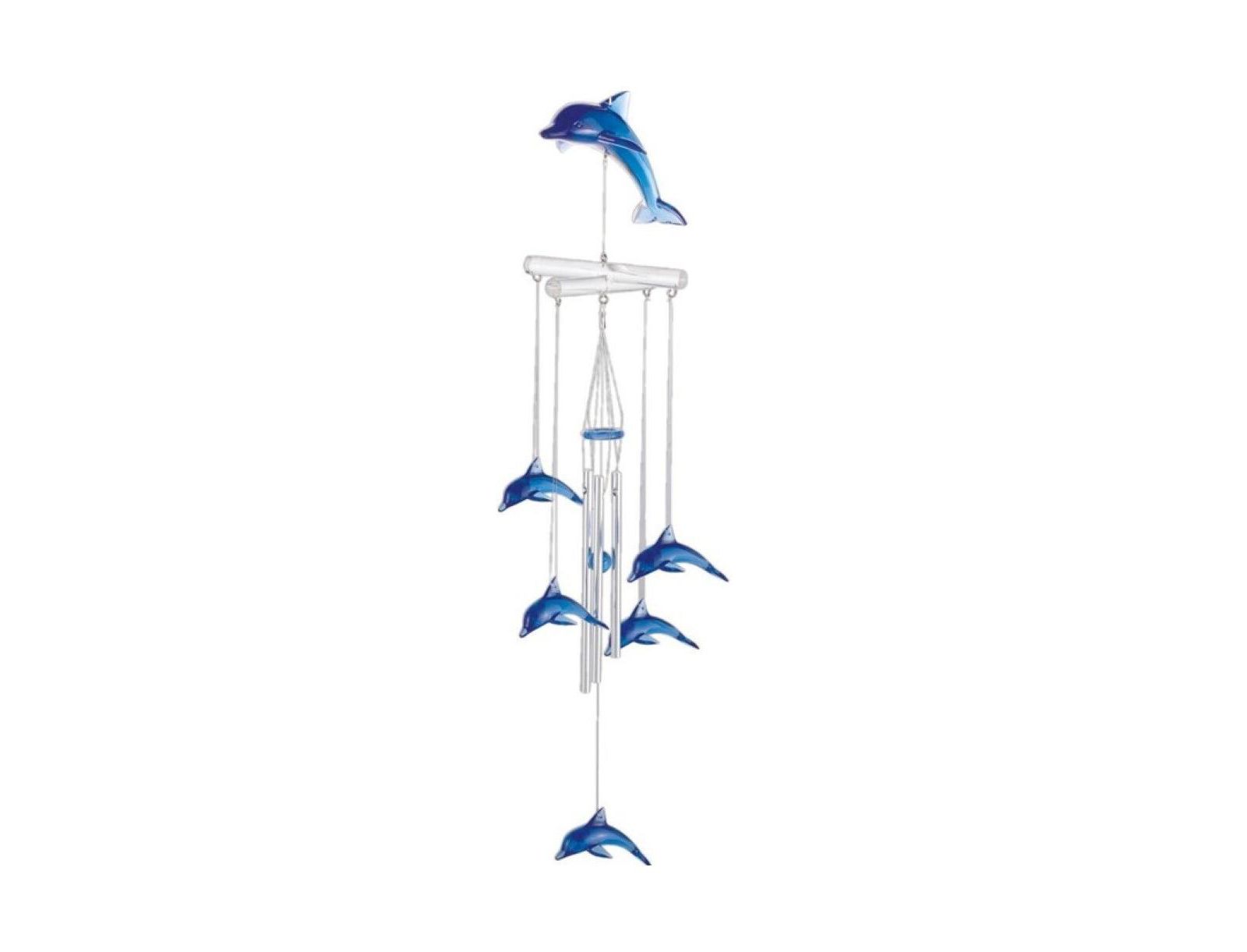 Акриловый музыкальный ветер 19" Long Dolphin Marine Life