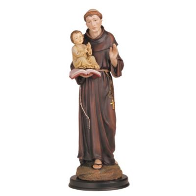 FC Design 12"H Saint Anthony Statue Anthony of Padua Holy Figurine Religious Decoration Home Decor Perfect Gift for House Warming, Holidays and Birthdays