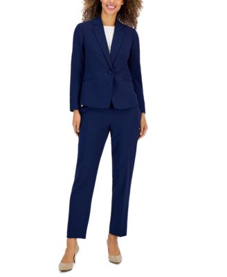 Брючный костюм Le Suit Women's Crepe One-Button 2 Piece