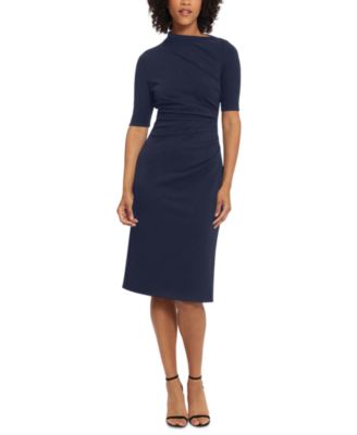 Maggy London Women's Ruched Sheath Dress