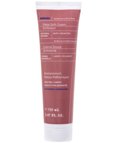 Мягкий эксфолиант Korres Apothecary Wild Rose Petal Soft Cream, 5.07 oz.
