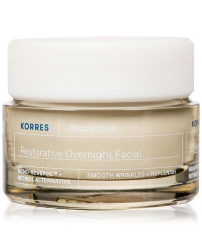 Ночной уход за лицом Korres White Pine Restorative Overnight Facial