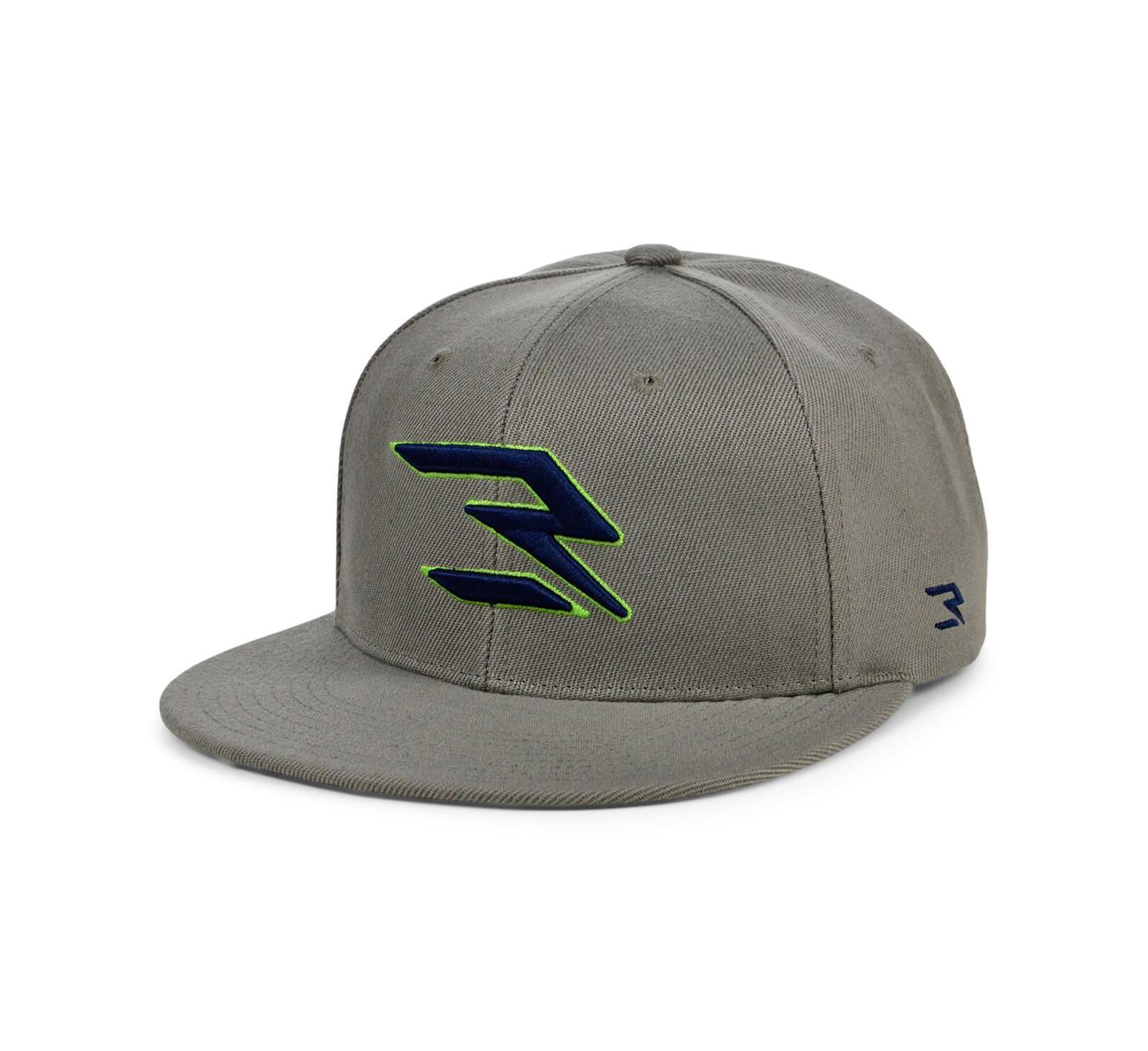 Мужская кепка Nike 3BRAND by Russell Wilson Fashion Snapback регулируемая серая и темно-синяя