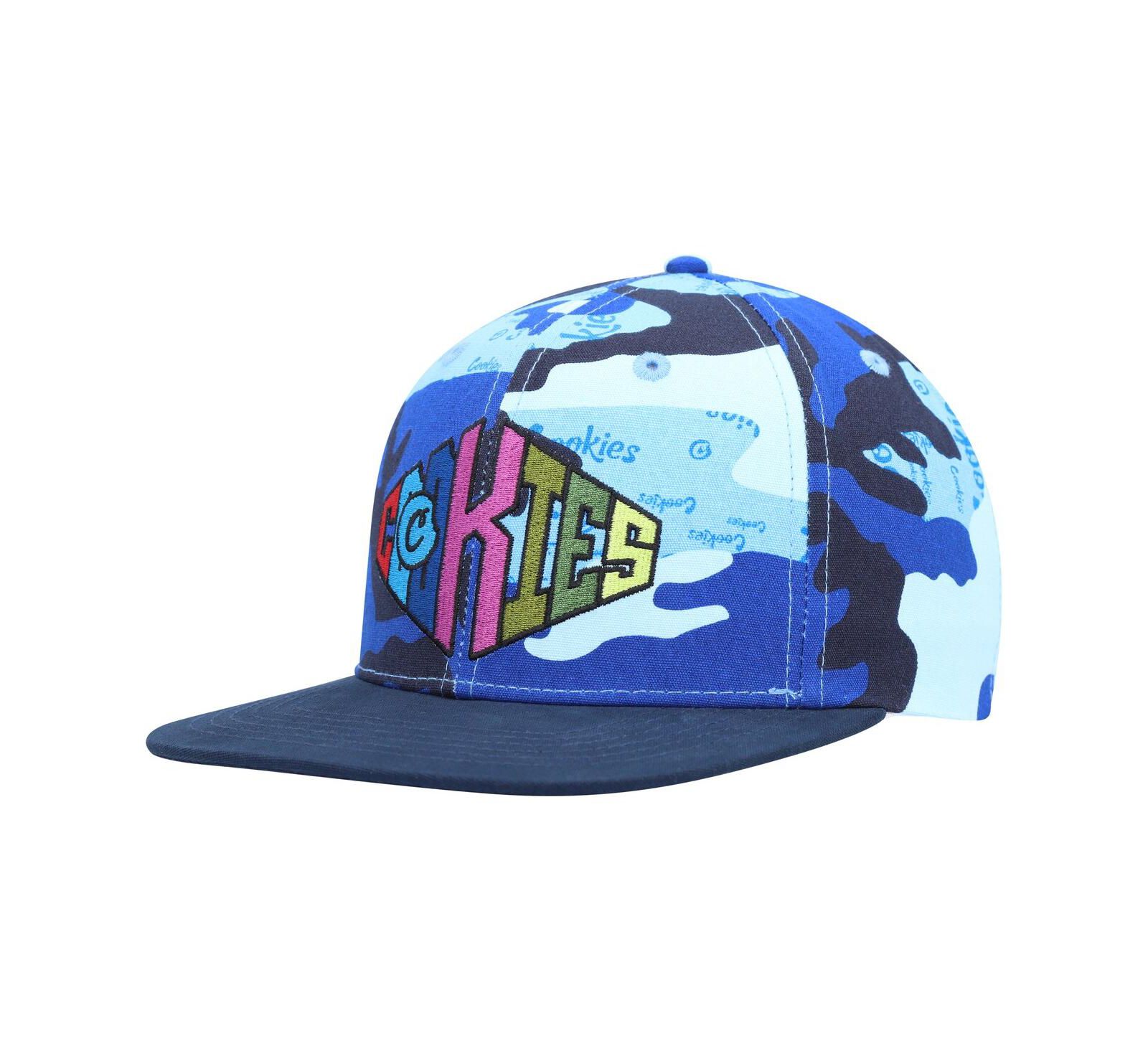 Мужская кепка snapback Cookies Blue Camo