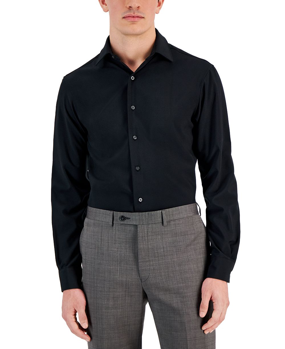 Мужская рубашка Alfani Regular Fit 4-Way Stretch Dress Shirt