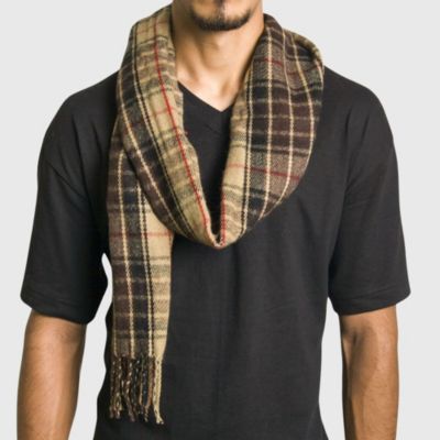 Brown plaid