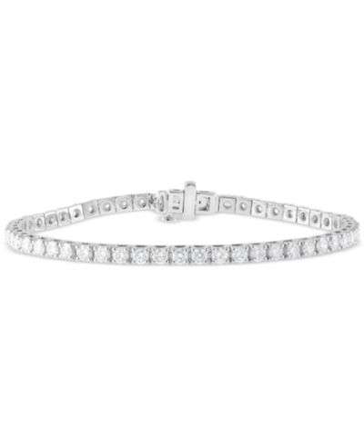 Badgley Mischka Lab Grown Diamond Tennis Bracelet (5 ct. t.w.) in 14k White, Yellow or Rose Gold