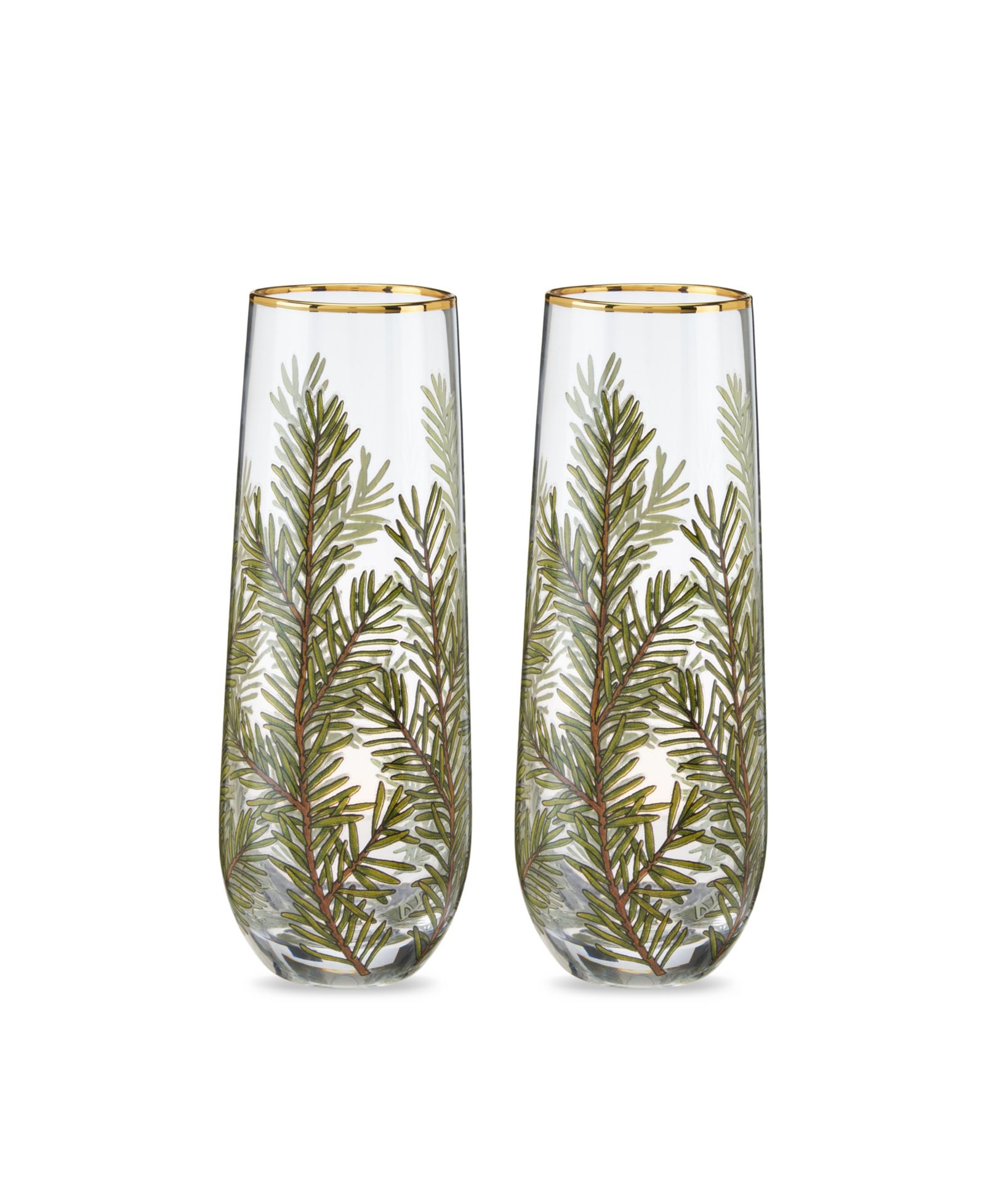 Бокалы для шампанского Twine Woodland Stemless, набор из 2 шт