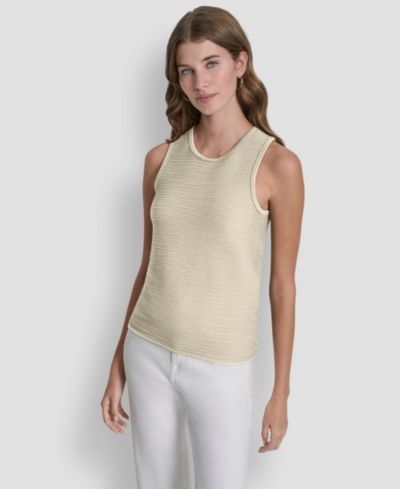 DKNY Women's Cutaway Seamless Tank Top