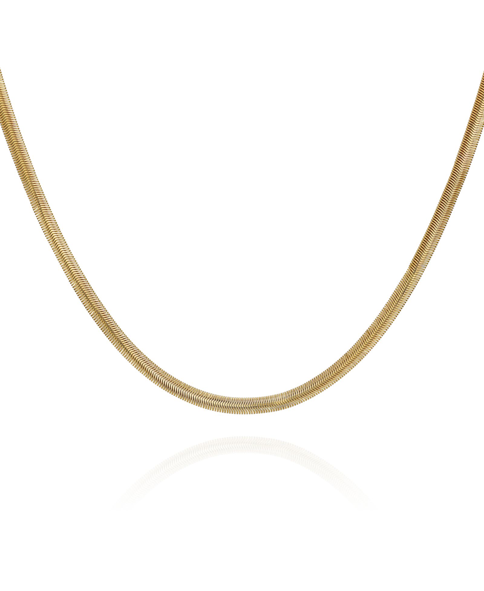 Vince Camuto Gold-Tone Classic Snake Chain Necklace, 18" + 2" Extender
