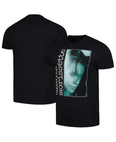Мужская футболка Manhead Merch, черная, с Alanis Morissette