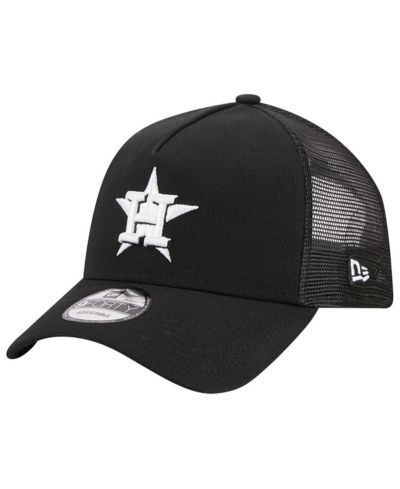 New Era Мужская кепка тракер Houston Astros A-Frame 9FORTY черная