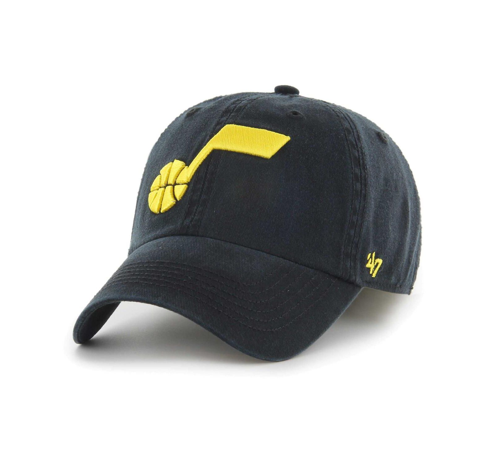 Мужская кепка '47 Brand Black Utah Jazz Classic Franchise Fitted